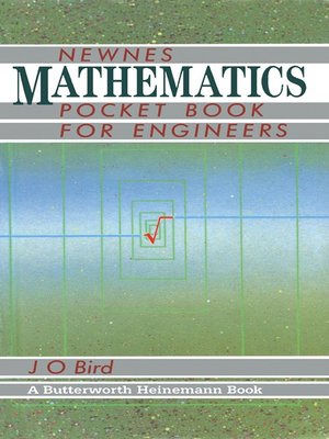 cover image of Newnes Mathematics Pocket Book for Engineers